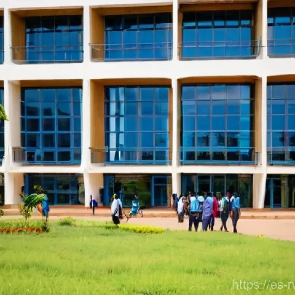 르완다에서의 고등 교육 - **Prompt 1: A Glimmer of Hope and Progress in Rwandan Higher Education**
An inspiring, wide-angl...