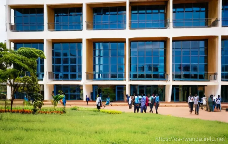 르완다에서의 고등 교육 - **Prompt 1: A Glimmer of Hope and Progress in Rwandan Higher Education**
An inspiring, wide-angl...