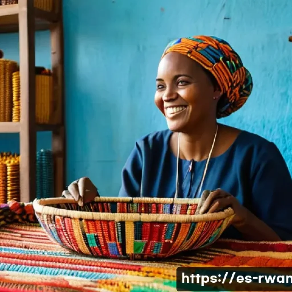 키갈리 시내 투어 - **Nyamirambo Women's Center: Crafting Community and Color**
    A vibrant and authentic scene inside...
